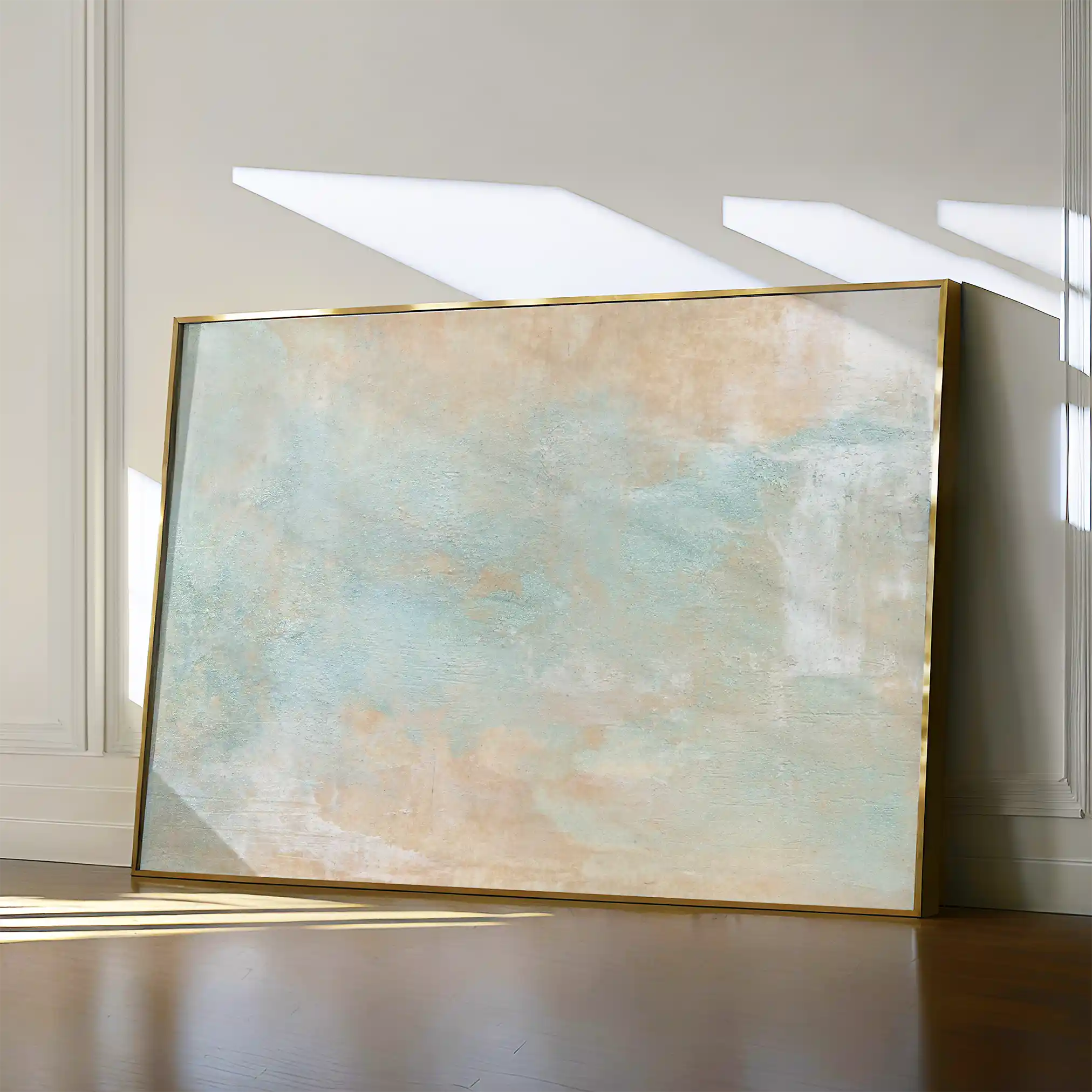 Abstract 061 Canvas Art 18" x 24" / 45 x 60 cm / Black