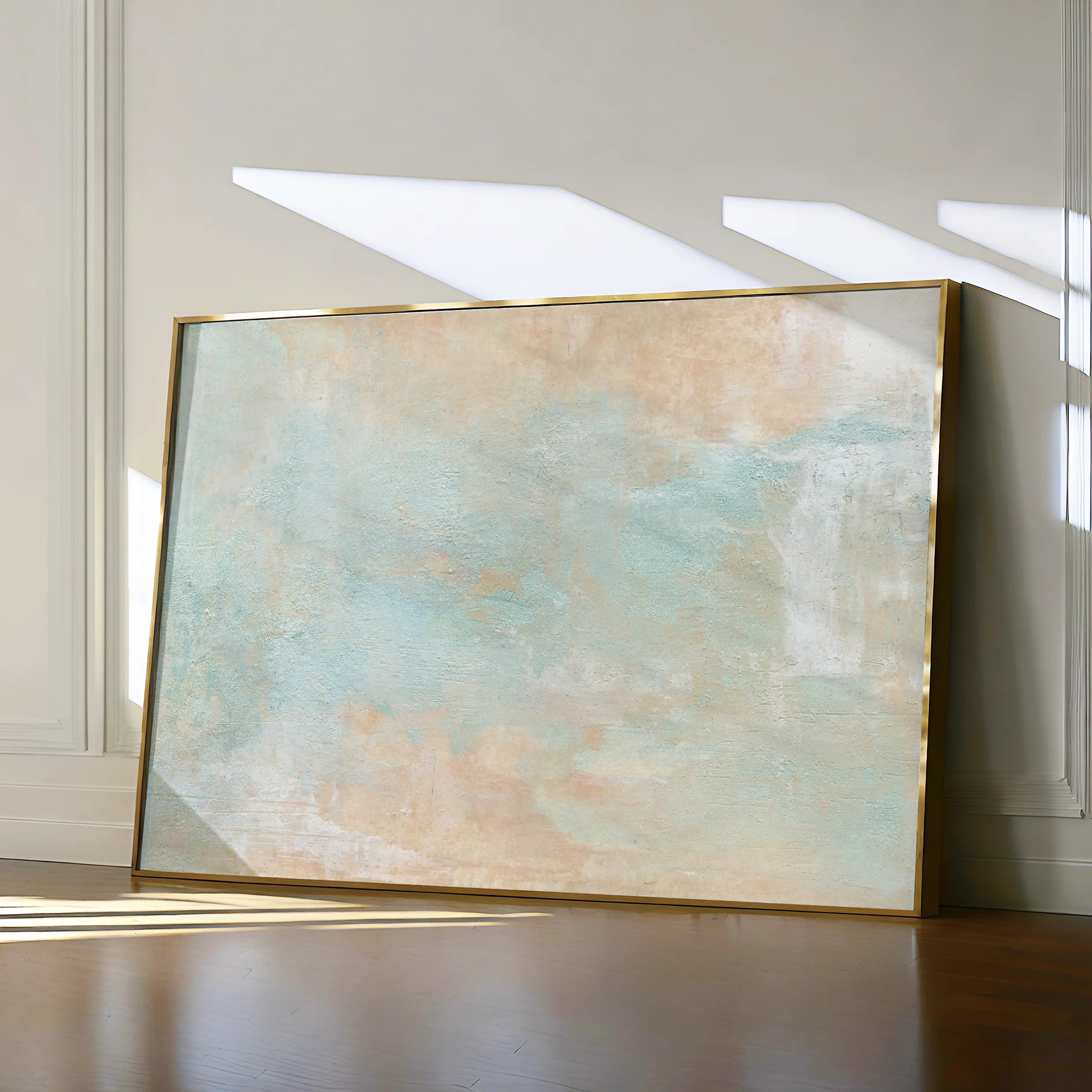 Abstract 061 Canvas Art 18" x 24" / 45 x 60 cm / Black