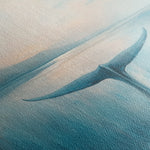 Animals 061 Canvas Art 18" x 24" / 45 x 60 cm / Black