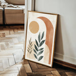 Boho 061 Canvas Art 18" x 24" / 45 x 60 cm / Black