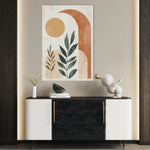 Boho 061 Canvas Art 18" x 24" / 45 x 60 cm / Black
