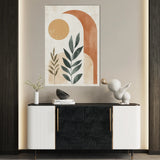 Boho 061 Canvas Art 18" x 24" / 45 x 60 cm / Black