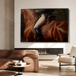 Classic 061 Canvas Art 18" x 24" / 45 x 60 cm / Black