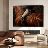 Classic 061 Canvas Art 18" x 24" / 45 x 60 cm / Black
