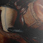 Classic 061 Canvas Art 18" x 24" / 45 x 60 cm / Black