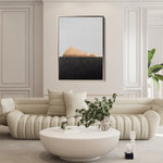 Landscape 061 Canvas Art 18" x 24" / 45 x 60 cm / Black