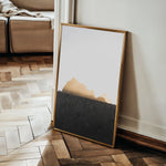 Landscape 061 Canvas Art 18" x 24" / 45 x 60 cm / Black