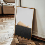 Landscape 061 Canvas Art 18" x 24" / 45 x 60 cm / Black