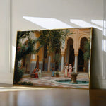 Orientalist 061 Canvas Art 18" x 24" / 45 x 60 cm / Black