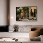 Orientalist 061 Canvas Art 18" x 24" / 45 x 60 cm / Black