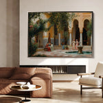 Orientalist 061 Canvas Art 60 x 40 cm / Black