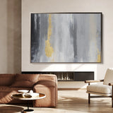 Abstract 062 Canvas Art 18" x 24" / 45 x 60 cm / Black