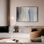 Abstract 062 Canvas Art 18" x 24" / 45 x 60 cm / Black