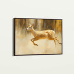 Animals 062 Canvas Art 18" x 24" / 45 x 60 cm / Black