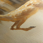 Animals 062 Canvas Art 18" x 24" / 45 x 60 cm / Black