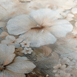 Floral 062 Canvas Art 18" x 24" / 45 x 60 cm / Black