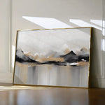 Landscape 062 Canvas Art 18" x 24" / 45 x 60 cm / Black
