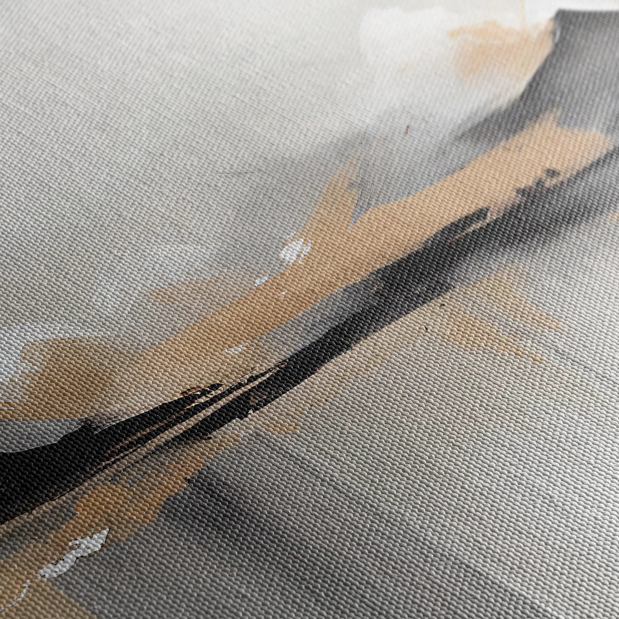 Landscape 062 Canvas Art 18" x 24" / 45 x 60 cm / Black