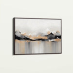 Landscape 062 Canvas Art 60 x 40 cm / Black