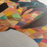 Portrait 062 Canvas Art 60 x 40 cm / Black