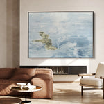 Abstract 063 Canvas Art 18" x 24" / 45 x 60 cm / Black