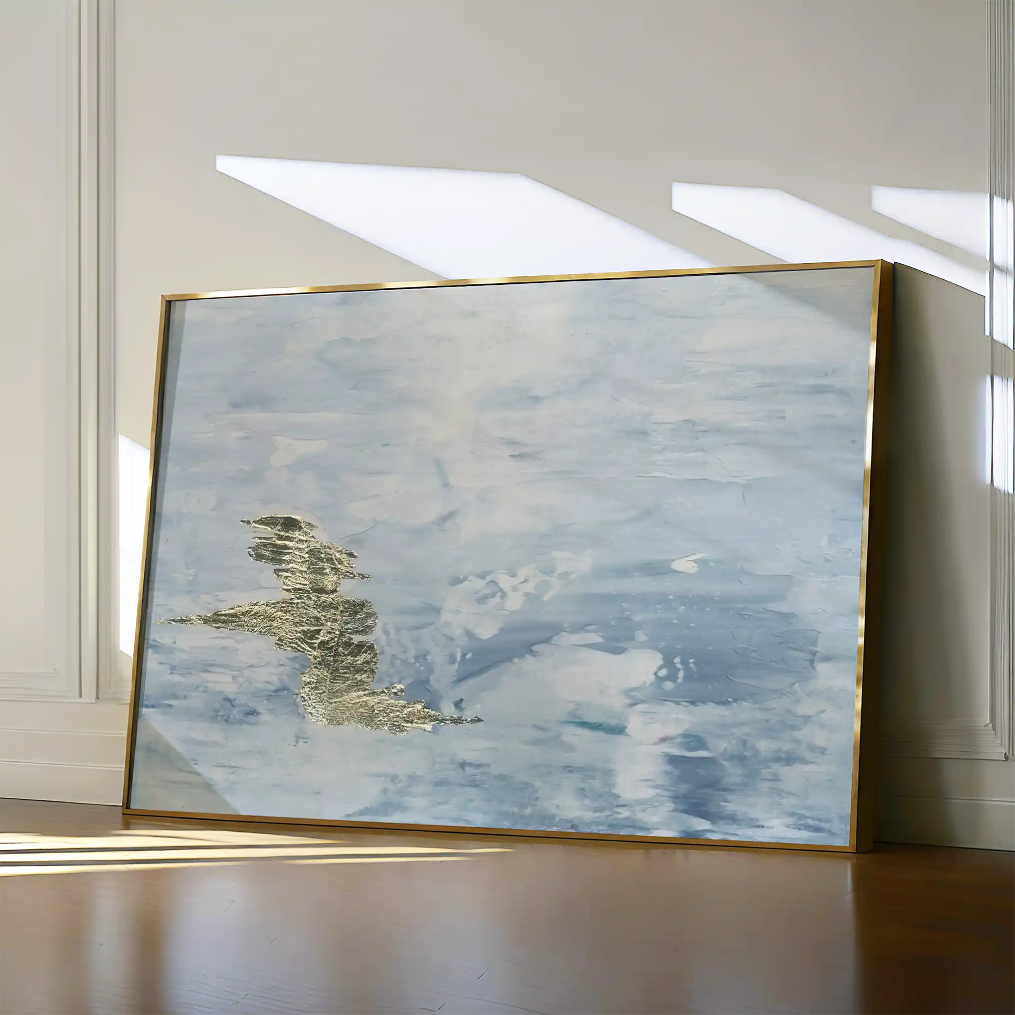 Abstract 063 Canvas Art 60 x 40 cm / Black