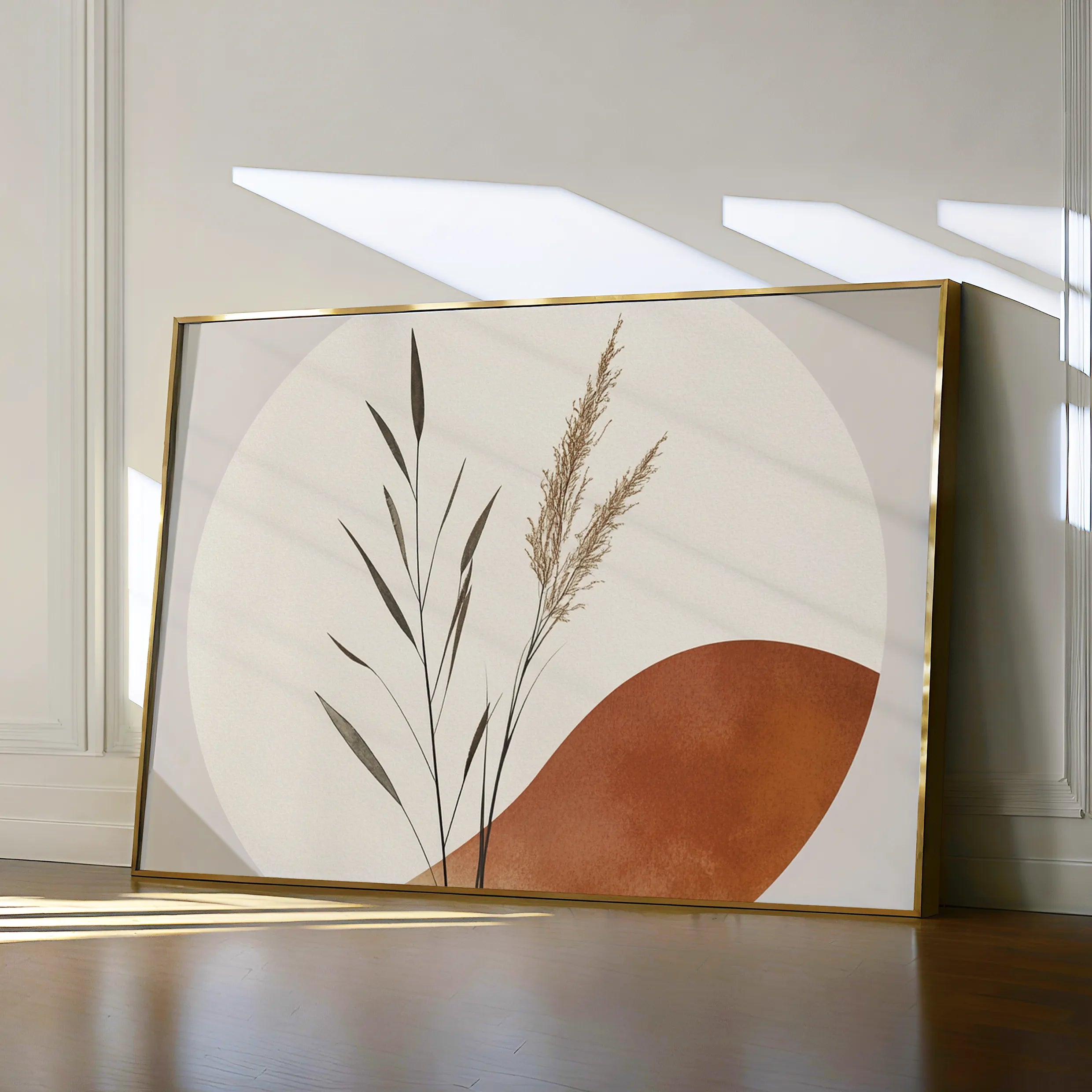 Boho 063 Canvas Art 18" x 24" / 45 x 60 cm / Black
