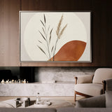 Boho 063 Canvas Art 18" x 24" / 45 x 60 cm / Black