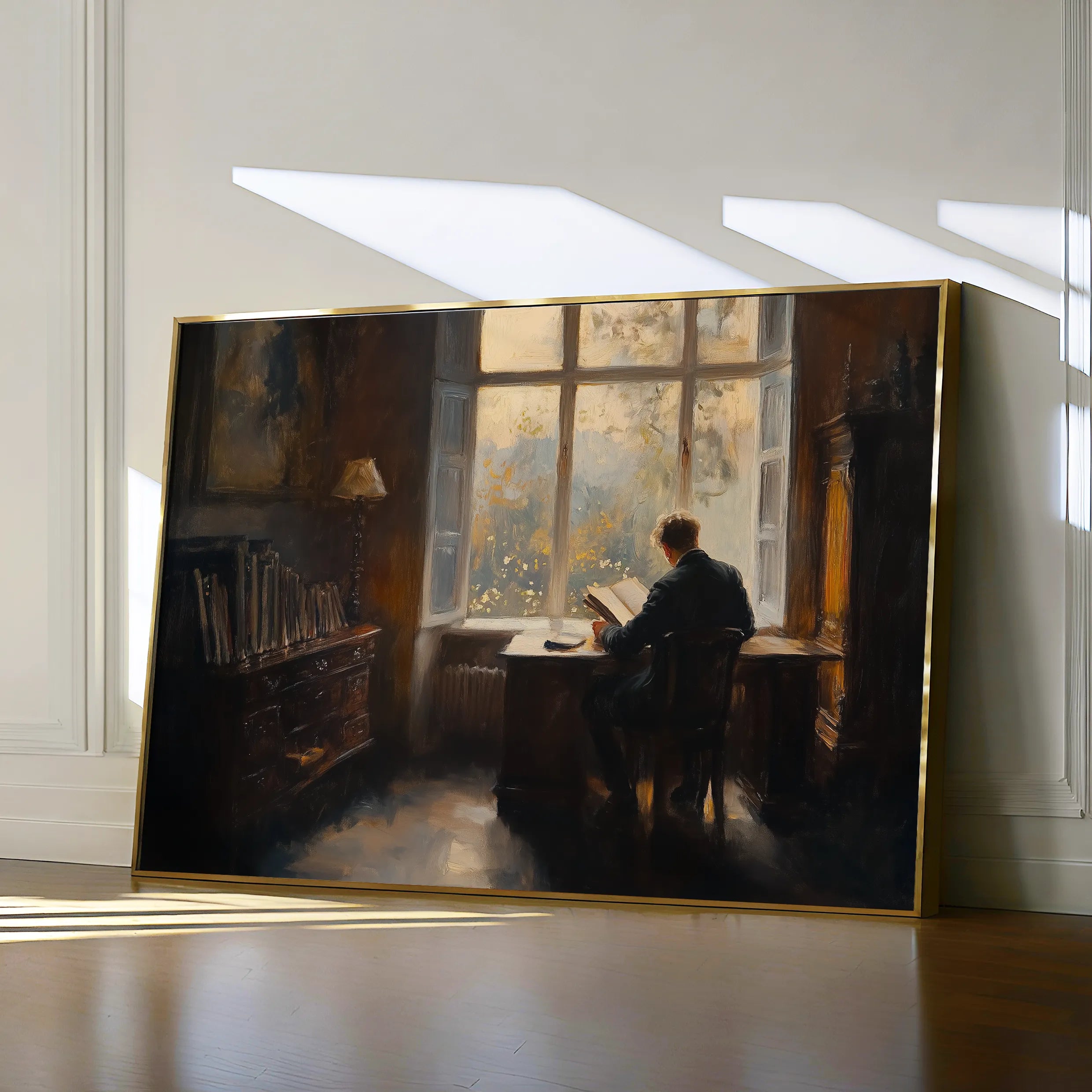 Classic 063 Canvas Art 18" x 24" / 45 x 60 cm / Black