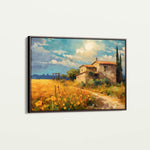 Landscape 063 Canvas Art 18" x 24" / 45 x 60 cm / Black