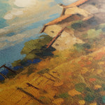 Landscape 063 Canvas Art 18" x 24" / 45 x 60 cm / Black