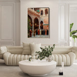 Orientalist 063 Canvas Art 18" x 24" / 45 x 60 cm / Black