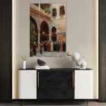 Orientalist 063 Canvas Art 18" x 24" / 45 x 60 cm / Black