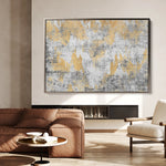 Abstract 064 Canvas Art 18" x 24" / 45 x 60 cm / Black