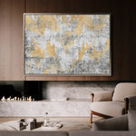 Abstract 064 Canvas Art 18" x 24" / 45 x 60 cm / Black