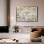Abstract 064 Canvas Art 18" x 24" / 45 x 60 cm / Black
