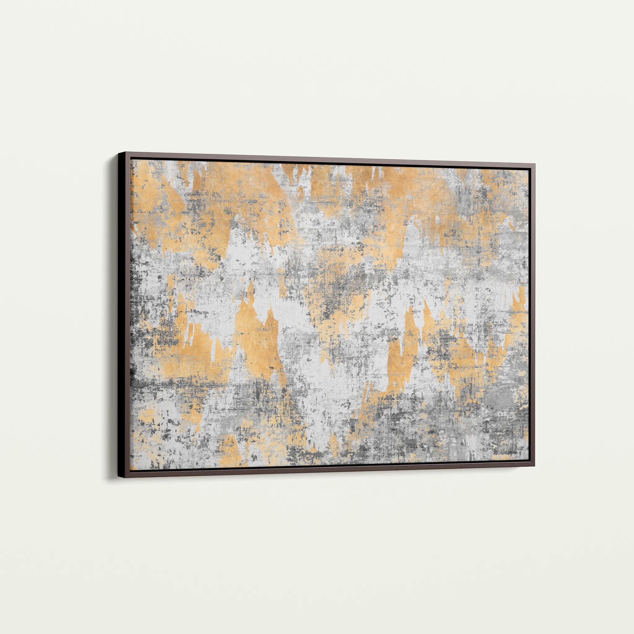 Abstract 064 Canvas Art 18" x 24" / 45 x 60 cm / Black