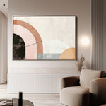 Boho 064 Canvas Art 18" x 24" / 45 x 60 cm / Black