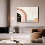 Boho 064 Canvas Art 18" x 24" / 45 x 60 cm / Black