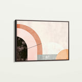 Boho 064 Canvas Art 18" x 24" / 45 x 60 cm / Black