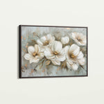 Floral 064 Canvas Art 18" x 24" / 45 x 60 cm / Black