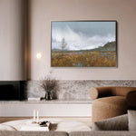 Landscape 064 Canvas Art 18" x 24" / 45 x 60 cm / Black