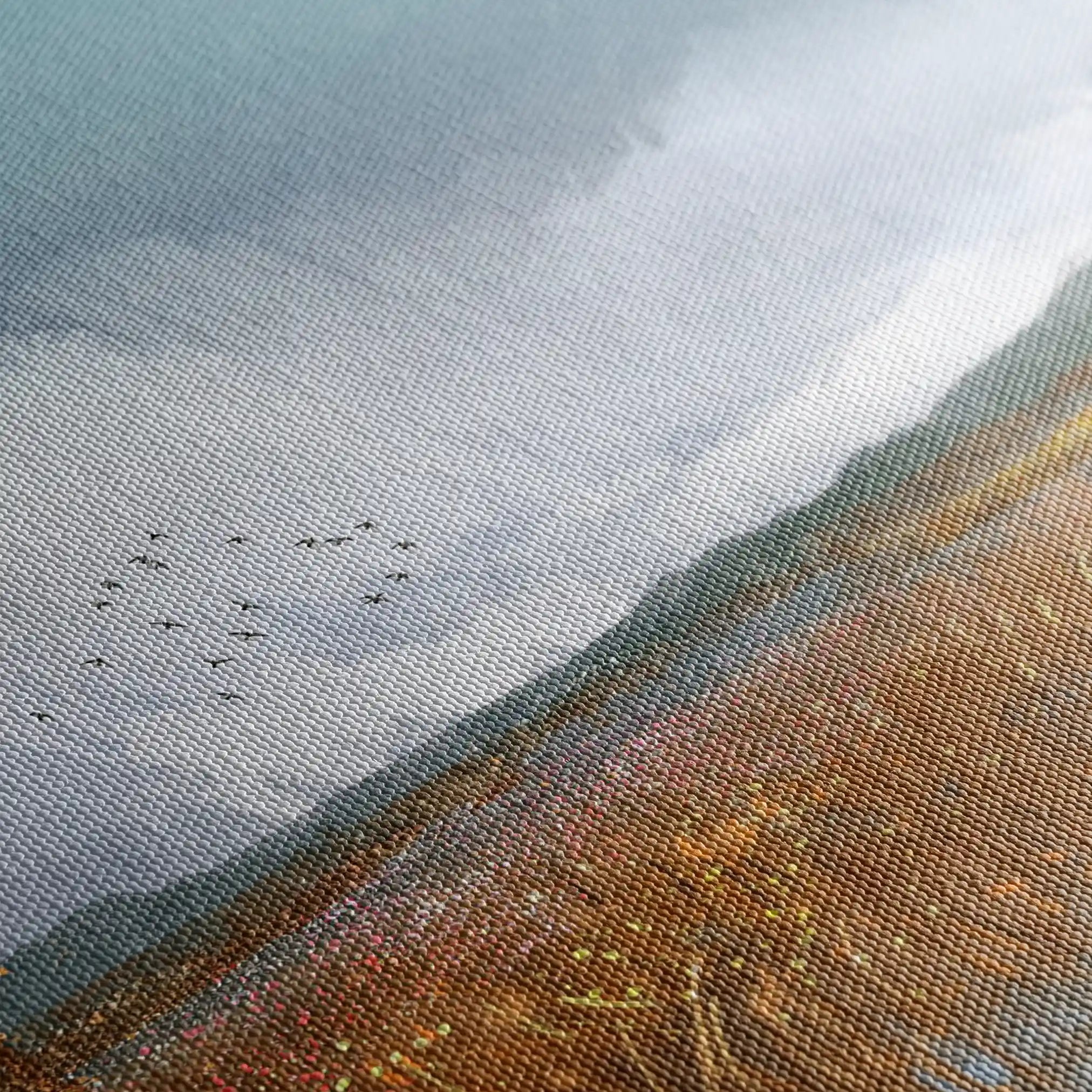 Landscape 064 Canvas Art 60 x 40 cm / Black