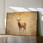 Animals 065 Canvas Art 18" x 24" / 45 x 60 cm / Black