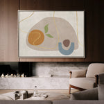 Boho 065 Canvas Art 18" x 24" / 45 x 60 cm / Black