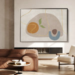 Boho 065 Canvas Art 18" x 24" / 45 x 60 cm / Black