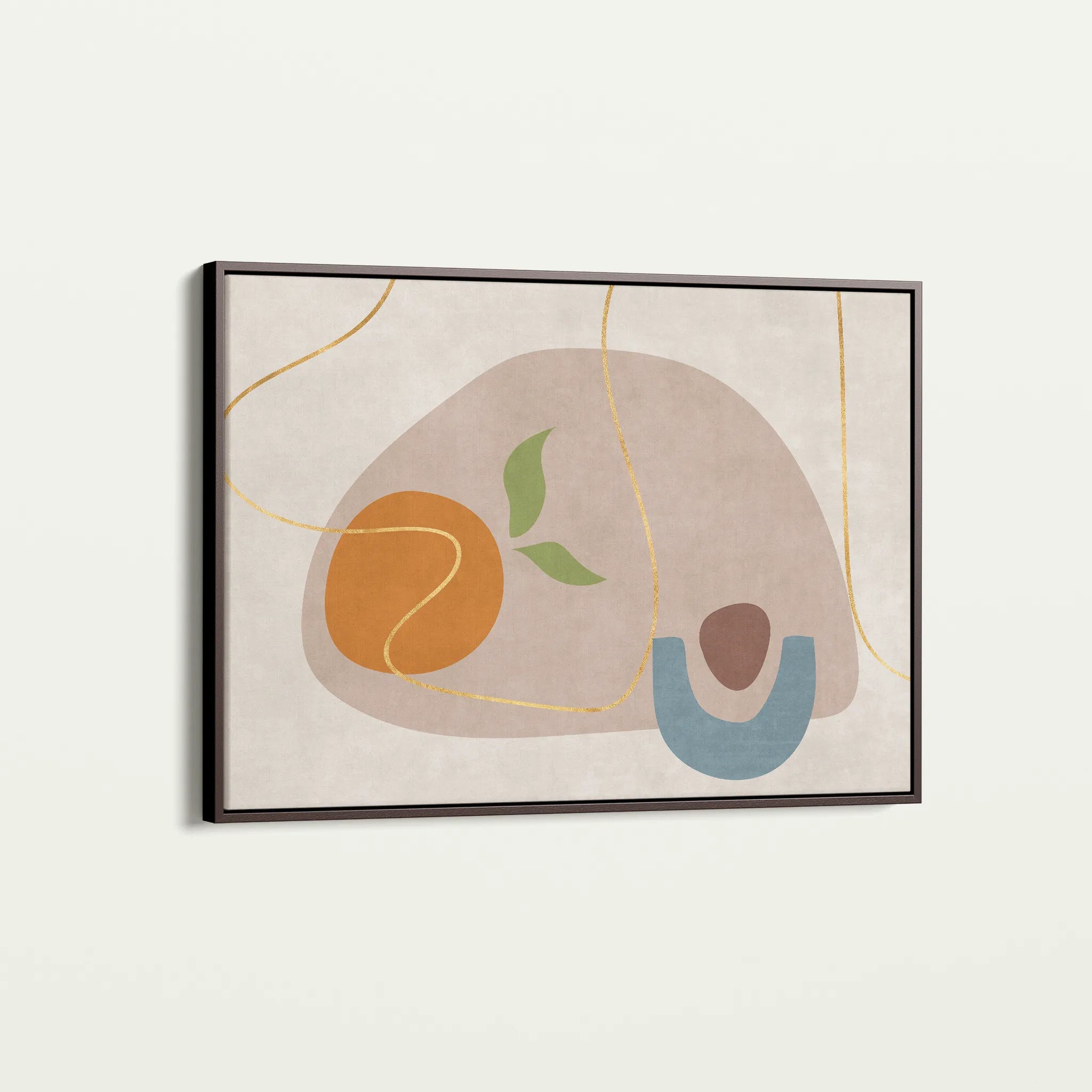 Boho 065 Canvas Art 18" x 24" / 45 x 60 cm / Black