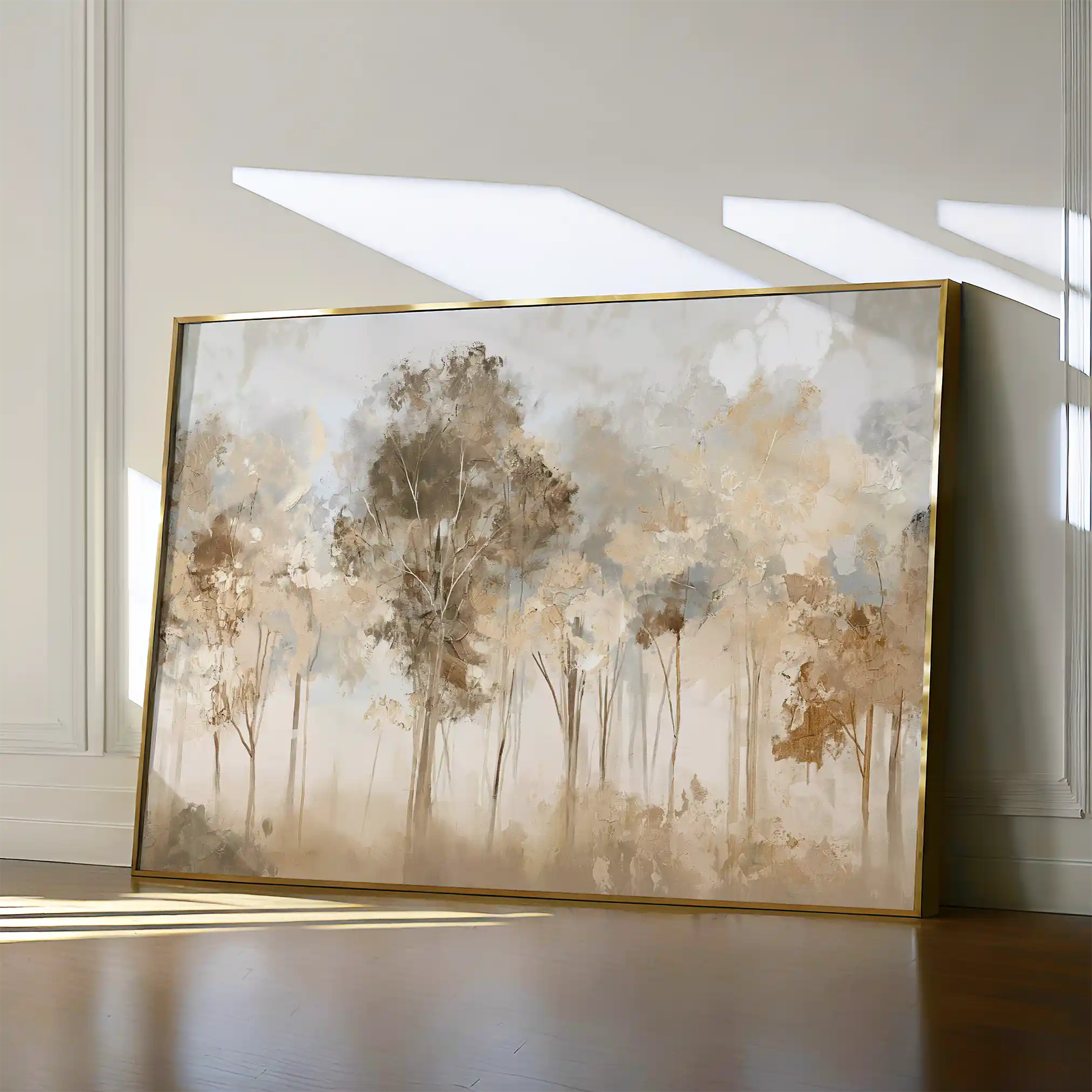 Floral 065 Canvas Art 18" x 24" / 45 x 60 cm / Black