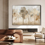 Floral 065 Canvas Art 18" x 24" / 45 x 60 cm / Black