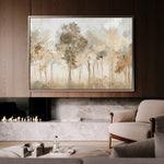 Floral 065 Canvas Art 18" x 24" / 45 x 60 cm / Black